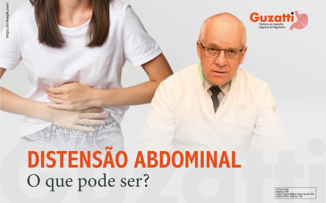 DISTENSÃO ABDOMINAL – O que pode ser?