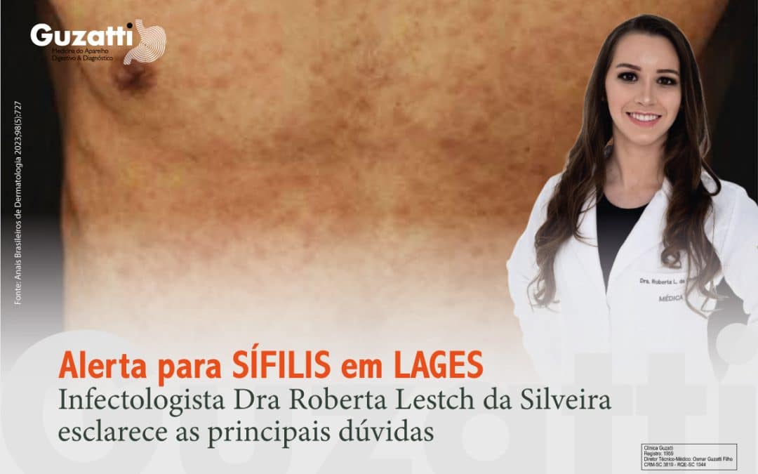 Aler­ta para SÍFILIS em LAGES