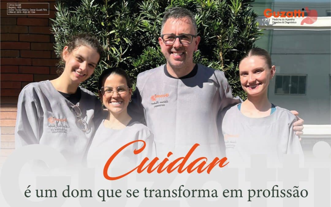 Cui­dar é um dom que se trans­for­ma em profissão