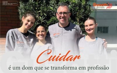 Cui­dar é um dom que se trans­for­ma em profissão